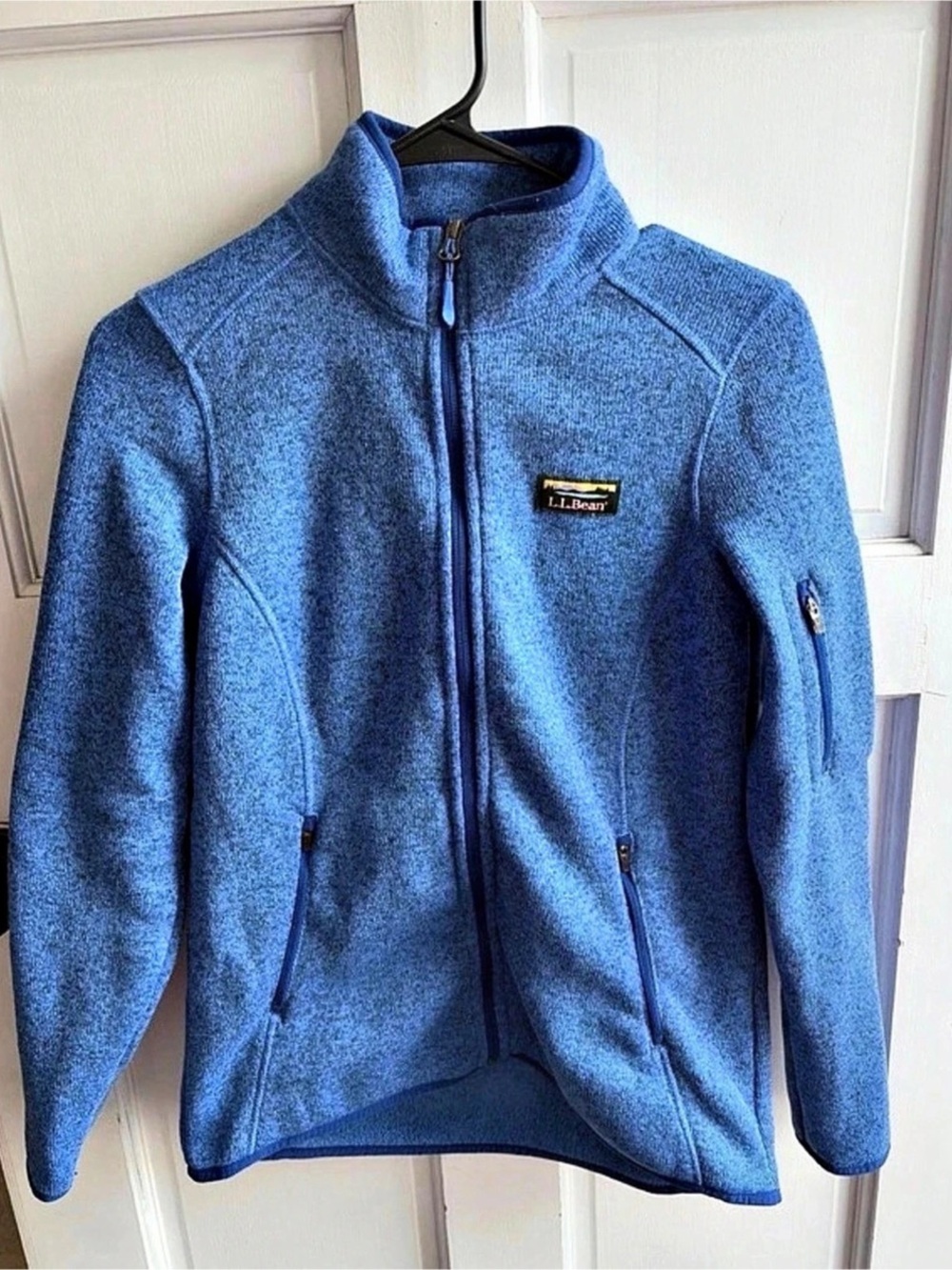 L.L.Bean Women'Small L.L.Bean Sweater Fleece Full-Zip Jacket Sweater Fleece